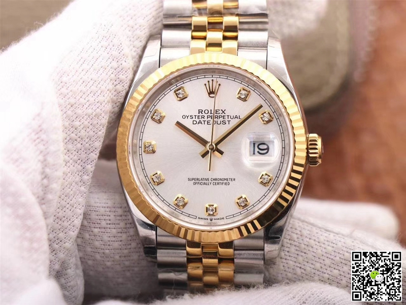 Replica R01ex Datejust 126233 1:1 Best Edition White Dial