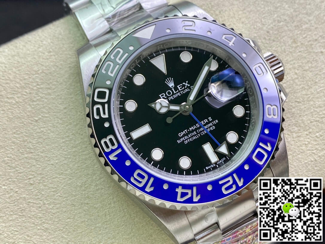 Replica R01ex GMT Master II 116710BLNR-78200 1:1 Best Edition Clean Factory Black Dial
