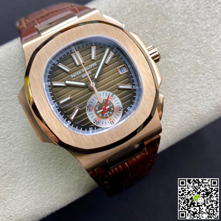 Replica Pat*k Phi1i*pe Nautilus 5980R-001 1:1 Best Edition 3K Factory V2 Brown Dial