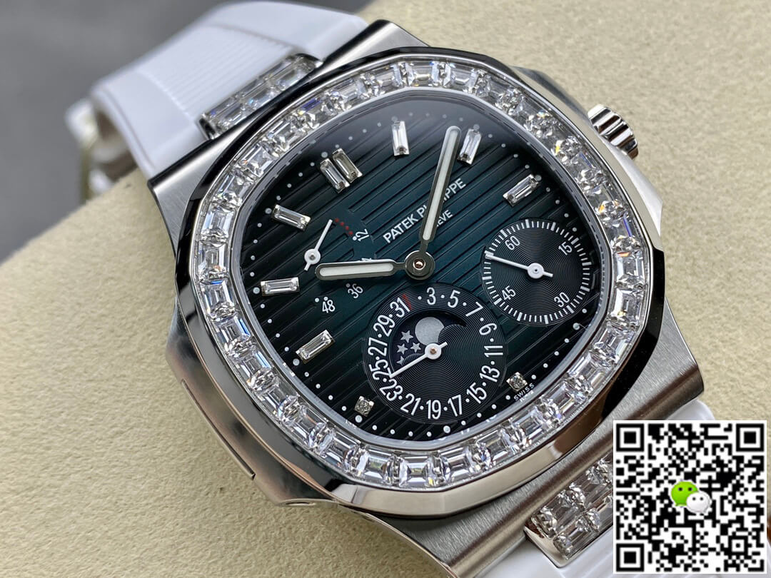 Replica Pat*k Phi1i*pe Nautilus 5712GR 1:1 Best Edition GR Factory Rubber Strap