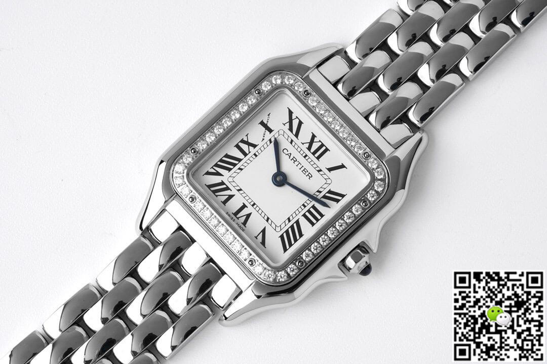 Replica Panthere De Ca*t1er W4PN0008 27MM 1:1 Best Edition BV Factory White Dial