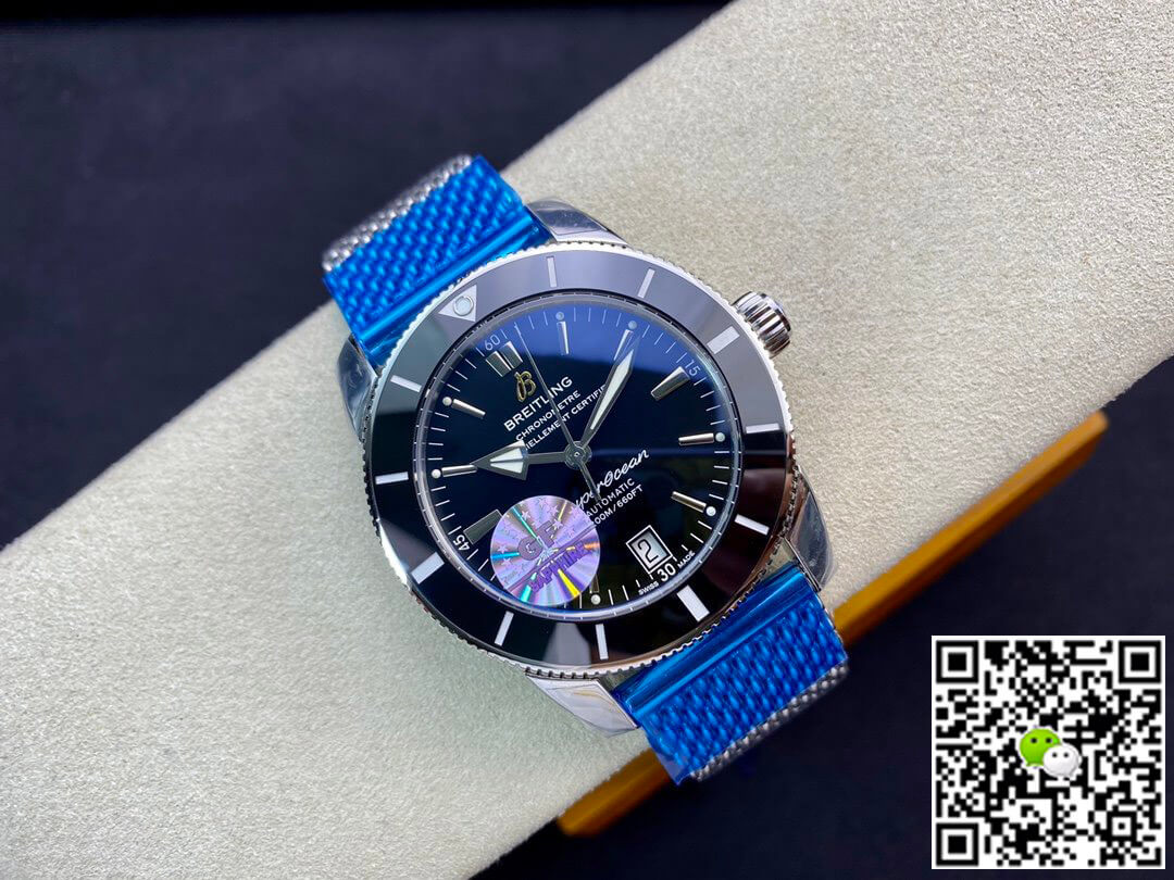 Replica Breitling S*perocean Heritage II AB202033/Q618/152A GF Factory 1:1 Best Edition Swiss ETA9015 Black Dial
