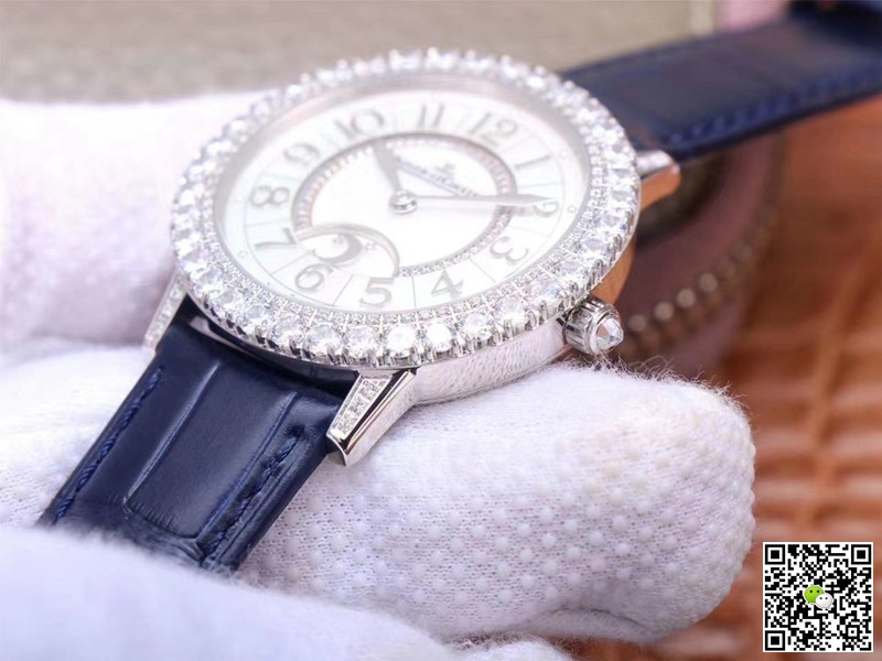 Replica Jaeger LeCoultre Rendez Vous Q3523570 1:1 Best Edition ZF Factory Silver D1am0nd Swiss ETA925B/1