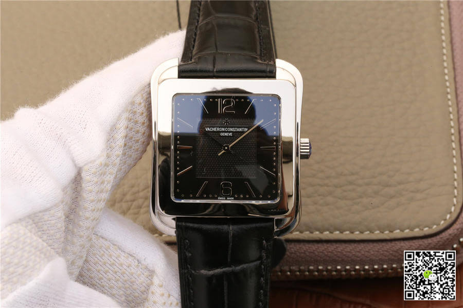 Vacheron C0nstan1n Replica Historiques 86300 1:1 Best Edition GS Factory Black Dial