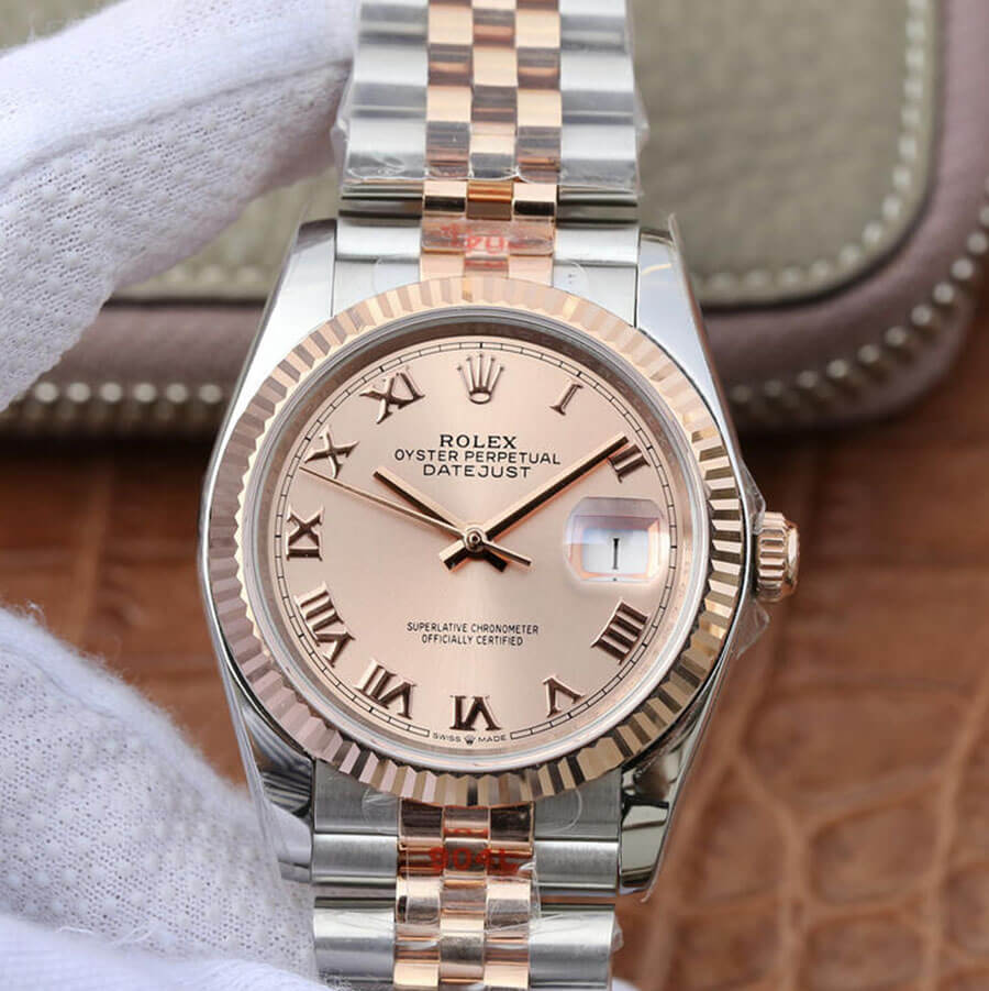 Replica R01ex Datejust 116231 36MM 1:1 Best Edition GM Factory Pink Dial