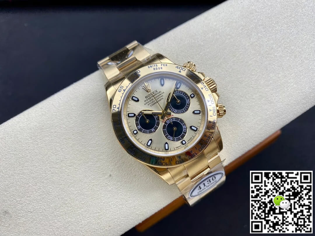 Replica R01ex Cosmograph Daytona M116508-0014 1:1 Best Edition Clean Factory Yellow Gold