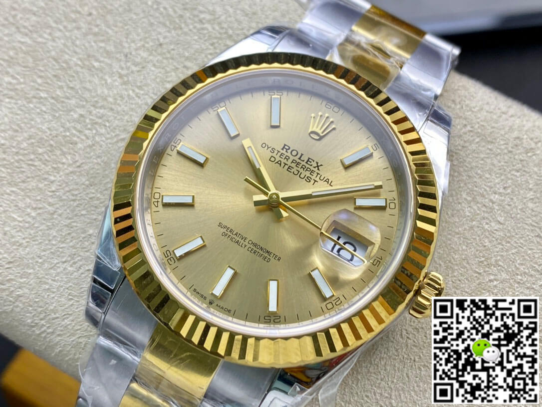 Replica R01ex Datejust M126333-0009 1:1 Best Edition VS Factory Yellow Gold