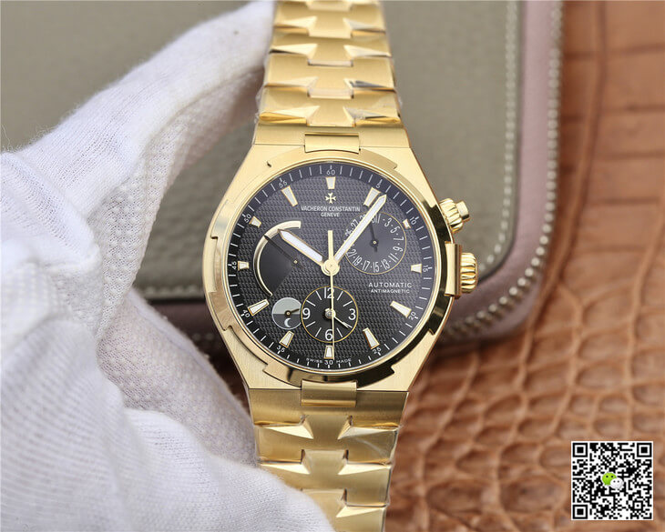 Replica Vacheron C0nstan1n Overseas 49150 1:1 Best Edition TWA Factory 18K Yellow Gold