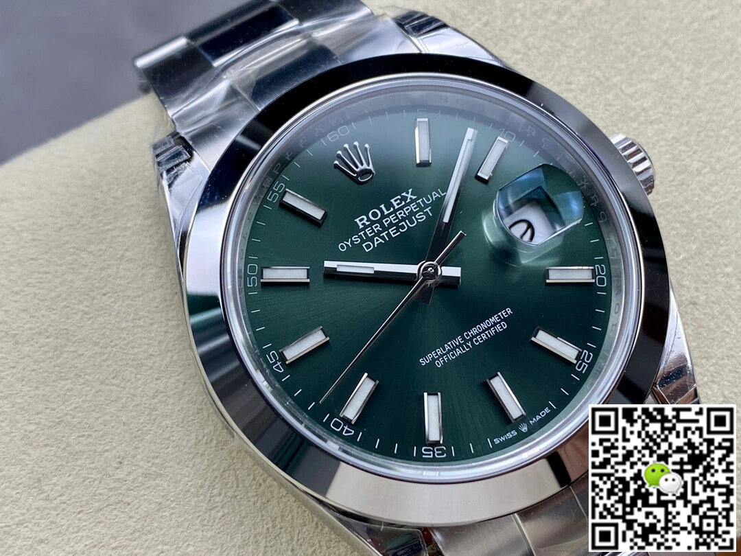 Replica R01ex Datejust M126300-0019 41MM 1:1 Best Edition VS Factory Green Dial