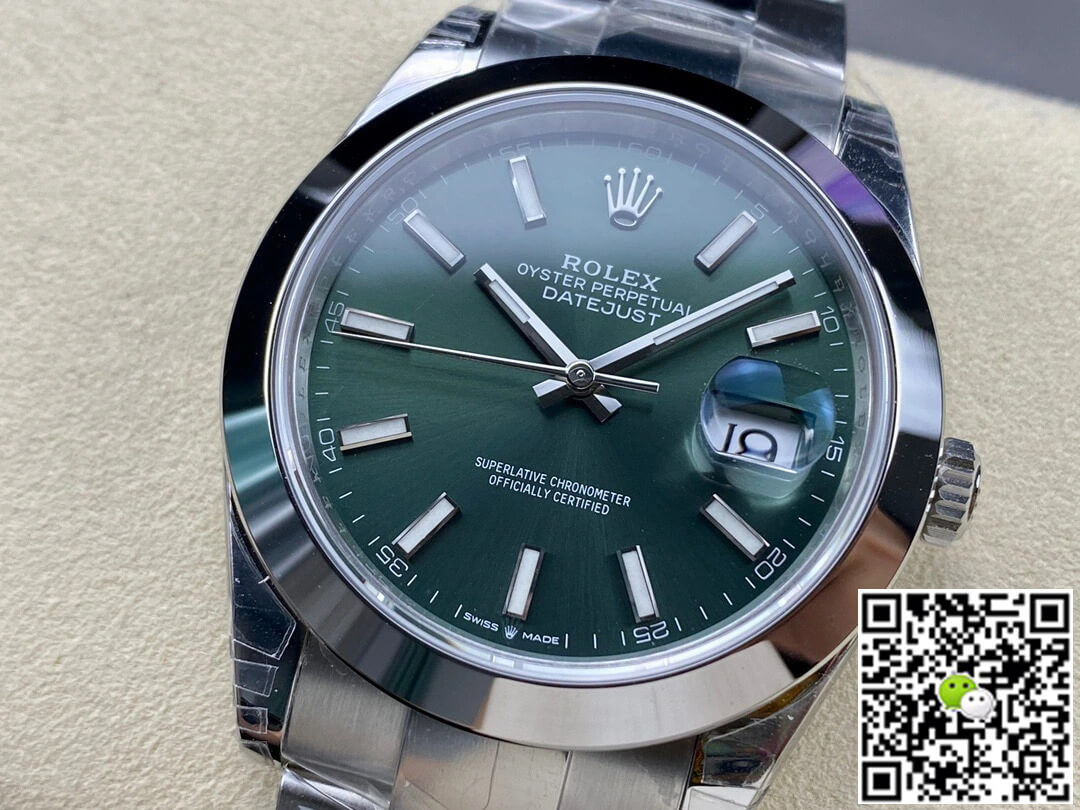 Replica R01ex Datejust M126300-0019 41MM 1:1 Best Edition VS Factory Green Dial