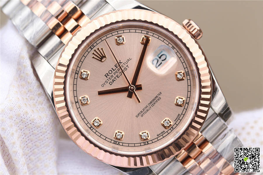Replica R01ex Datejust M126331-0008 1:1 Best Edition EW Factory Sundust Dial