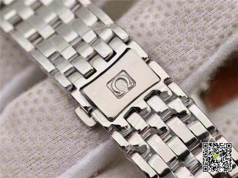 Replica 0me*ga De Ville Prestige 424.10.40.20.03.003 1:1 Best Edition Swiss ETA2892 Blue Textured Dial