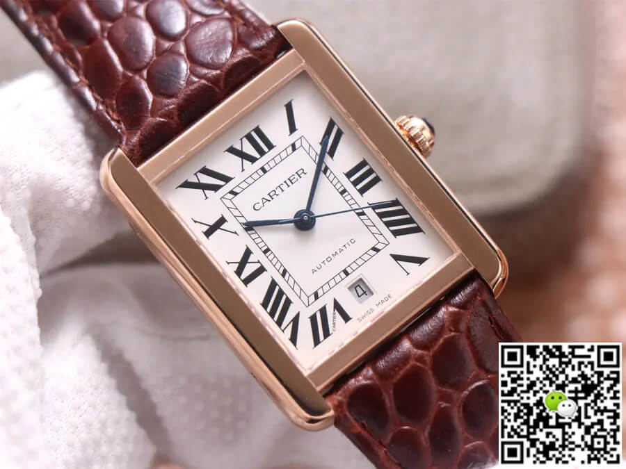 Replica Ca*t1er Tank W5200026 1:1 Best Edition V9 Factory Rose Gold