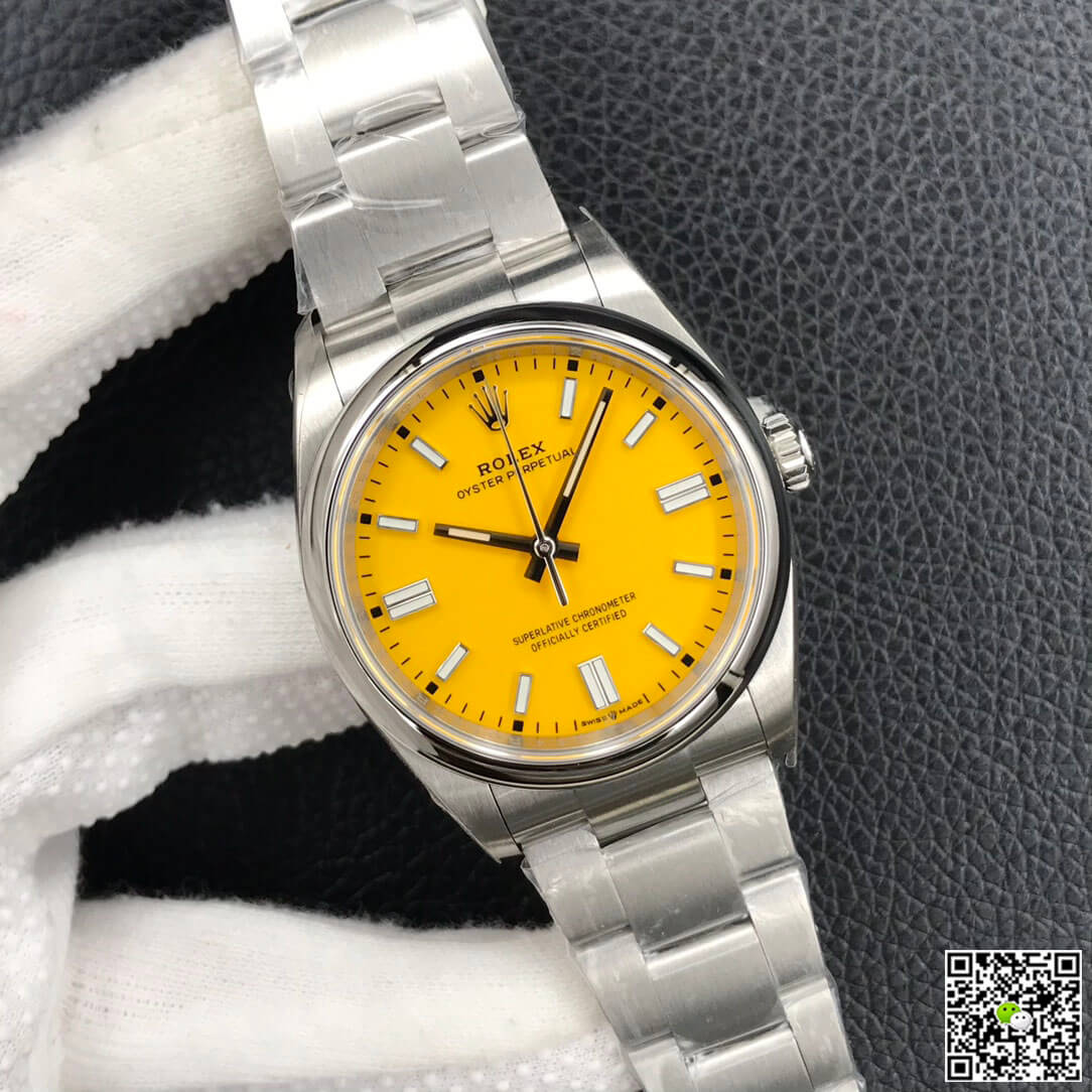 Replica R01ex Oyster Perpetual M126000-0004 36MM 1:1 Best Edition EW Factory Stainless Steel