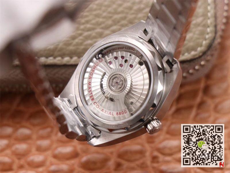 Replica 0me*ga Seamaster 220.10.38.20.53.001 Aqua Terra 150M 1:1 Best Edition VS Factory Blue dial Swiss 8800