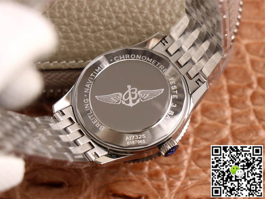 Replica Breitling Navitimer Automatic 38 A17325211C1A1 1:1 Best Edition KOR Factory Blue Dial Swiss SW200