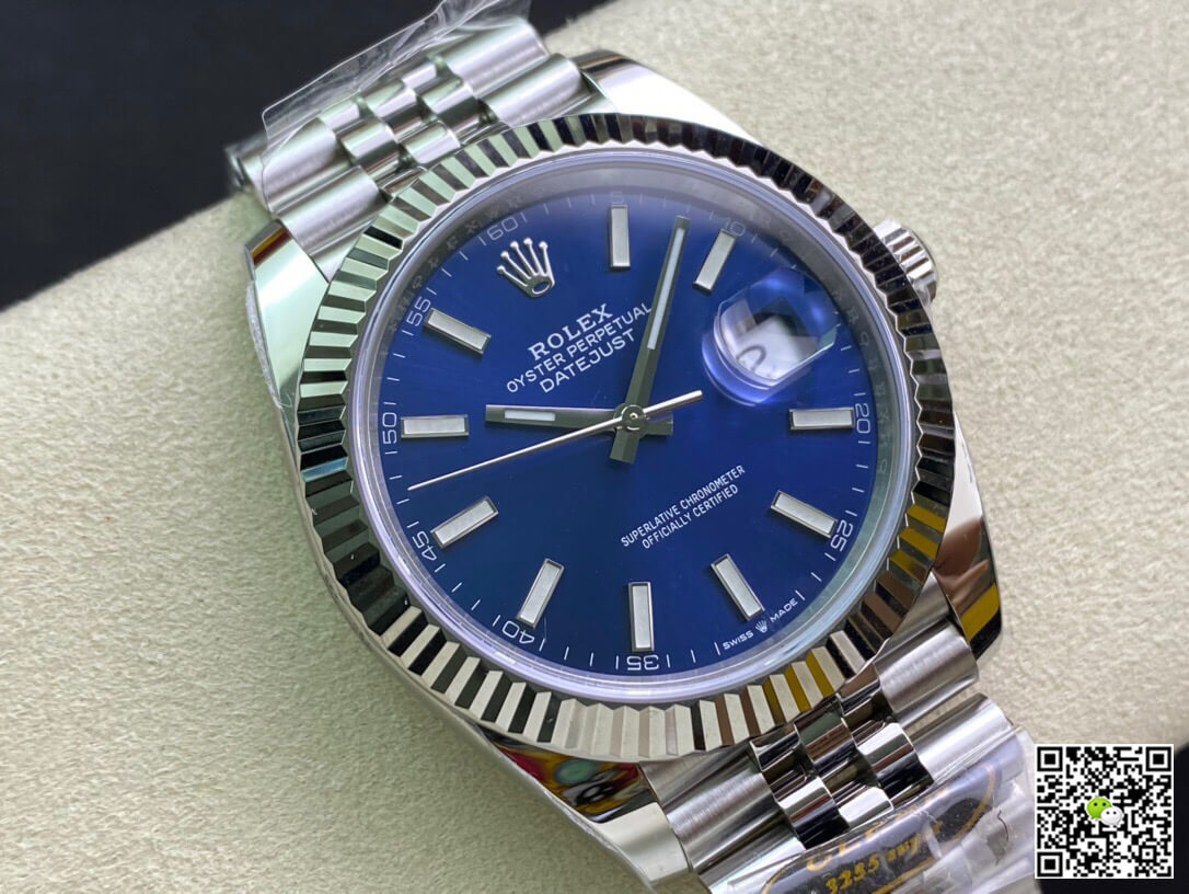 Replica R01ex Datejust M126334-0002 1:1 Best Edition Clean Factory Blue Dial
