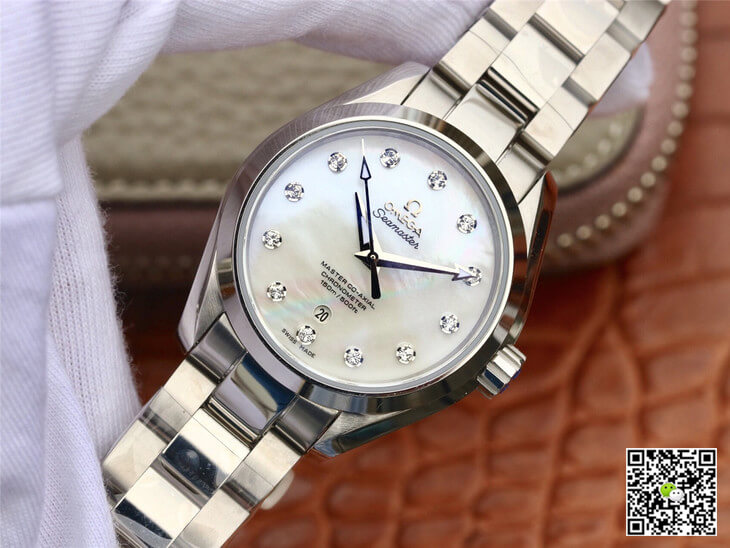 Replica 0me*ga Seamaster 231.10.34.20.55.002 Aqua Terra 150M 1:1 Best Edition 3S Factory White Dial