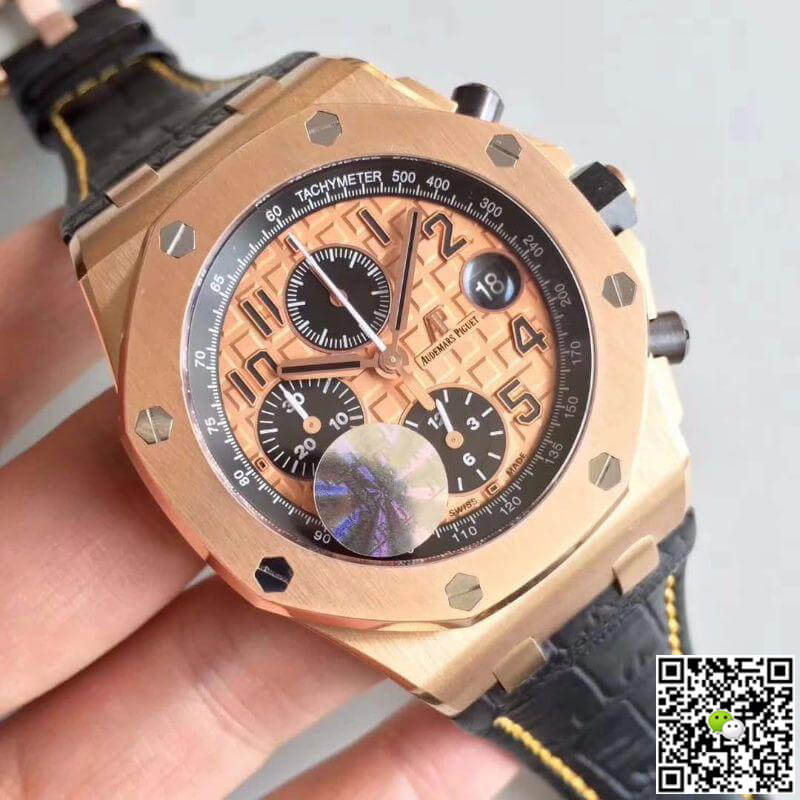 Replica Audemars P1g*et Royal Oak Offshore 26470OR.OO.A002CR.01 JF Factory 1:1 Best Edition Swiss ETA3126
