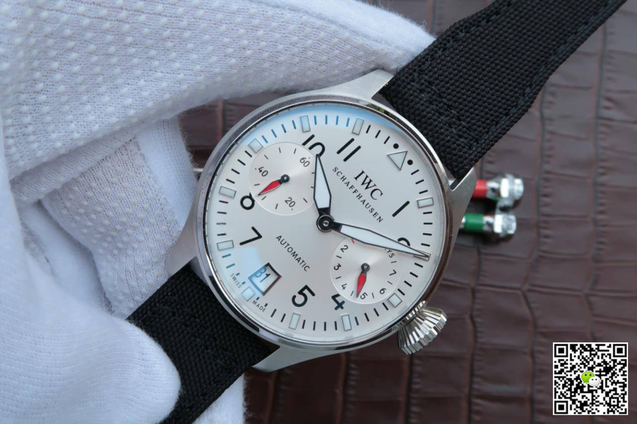 Replica IWC Pilot 3777 Limited Edition 1:1 Best Edition ZF Factory White Dial