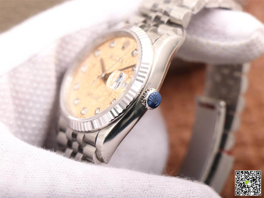 Replica R01ex Datejust M126234-0023 1:1 Best Edition EW Factory D1am0nd Dial
