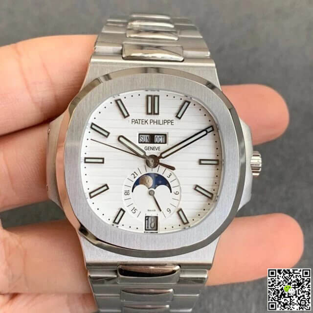 Replica Pat*k Phi1i*pe Nautilus 5726/1A-010 1:1 Best Edition GR Factory White Dial