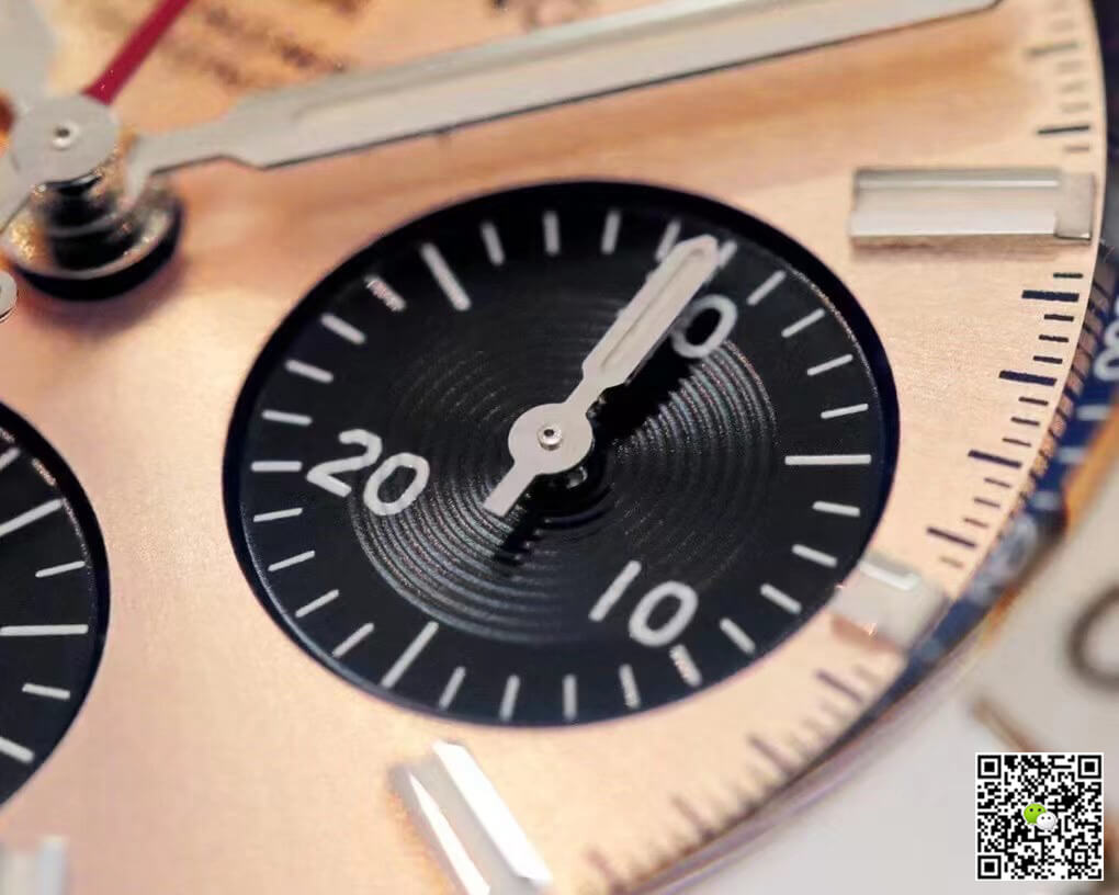 Replica Breitling Chronomat AB0134101K1A1 1:1 Best Edition GF Factory Rose Gold Dial