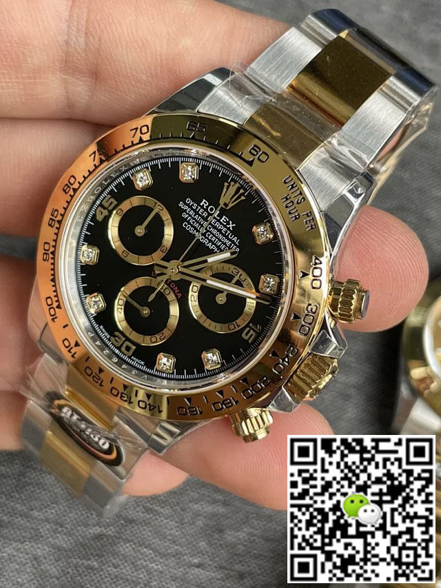 Replica R01ex Daytona M116503-0011 1:1 Best Edition BT Factory Black Dial