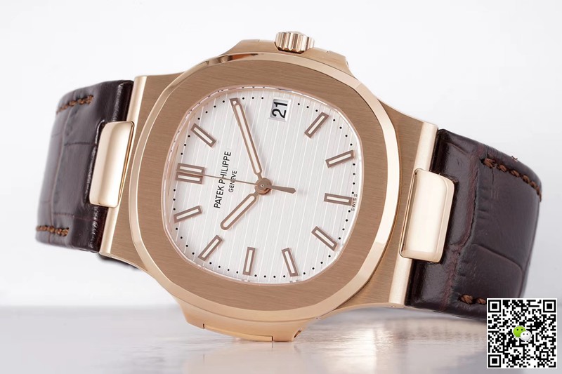 Replica Pat*k Phi1i*pe Nautilus 5711R-001 1:1 Best Edition PPF Factory V4 White Dial Swiss ETA324