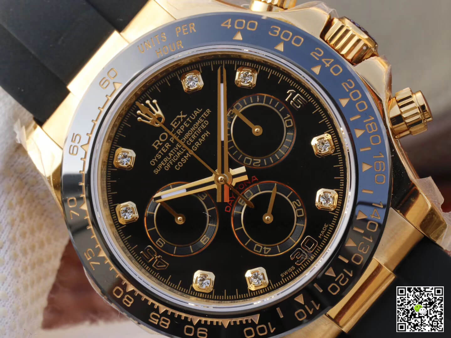 Replica R01ex Daytona Cosmograph M116518ln-0046 1:1 Best Edition JH Factory Black Dial