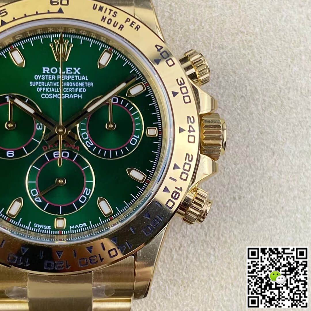 Replica R01ex Cosmograph Daytona M116508-0013 1:1 Best Edition Clean Factory Green Dial