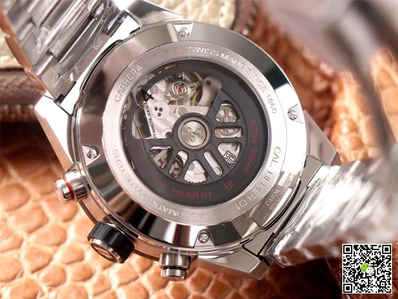 Replica TAG Heuer Carrera CAR2A1W.BA0703 1:1 Best Edition XF Factory Black Dial Swiss HEUER 01