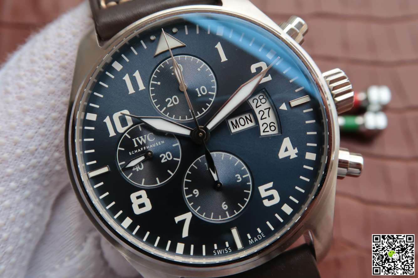 Replica IWC Pilot IW377706 1:1 Best Edition ZF Factory Blue Dial