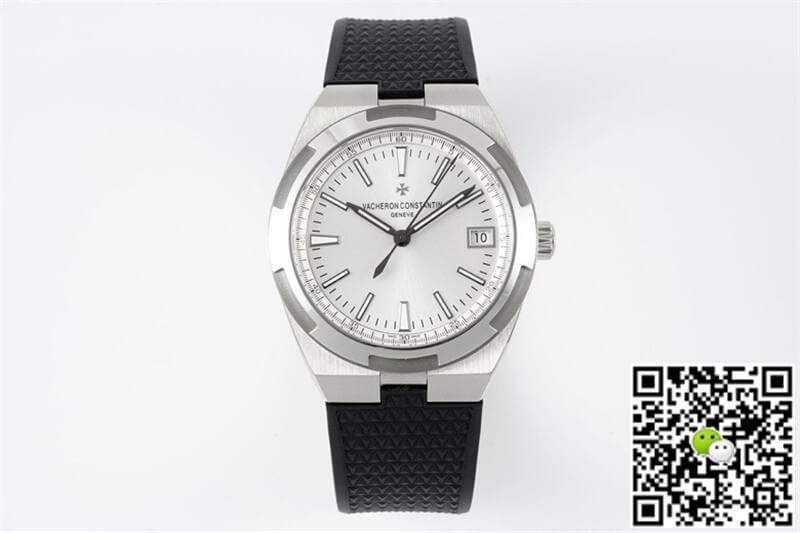 Replica Vacheron C0nstan1n Overseas 4500V 1:1 Best Edition PPF Factory Black Rubber Strap