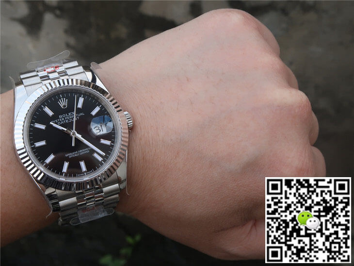 Replica R01ex Datejust M126234-0015 1:1 Best Edition GM Factory Black Dial