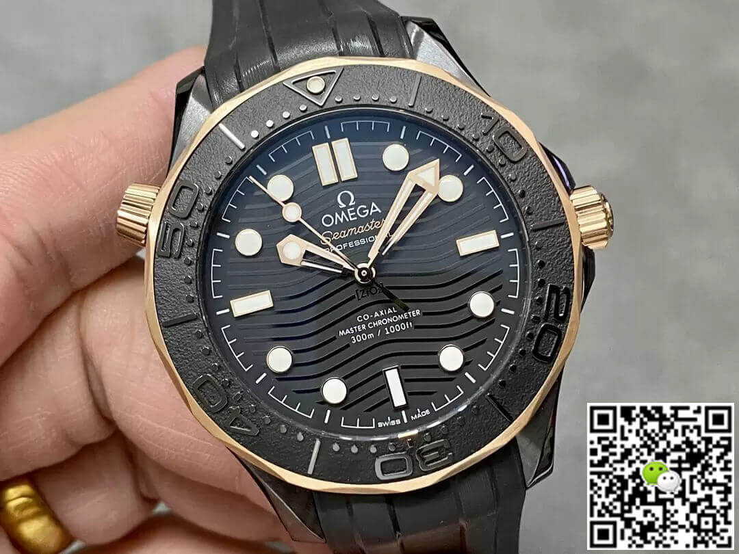 Replica 0me*ga Seamaster 210.62.44.20.01.001 1:1 Best Edition VS Factory Ceramic Case