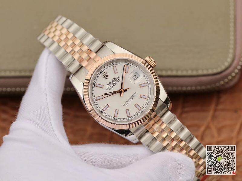 Replica R01ex Date-Just 126233 36mm 1:1 Best Edition 18K Gold Wrapped Swiss ETA3135