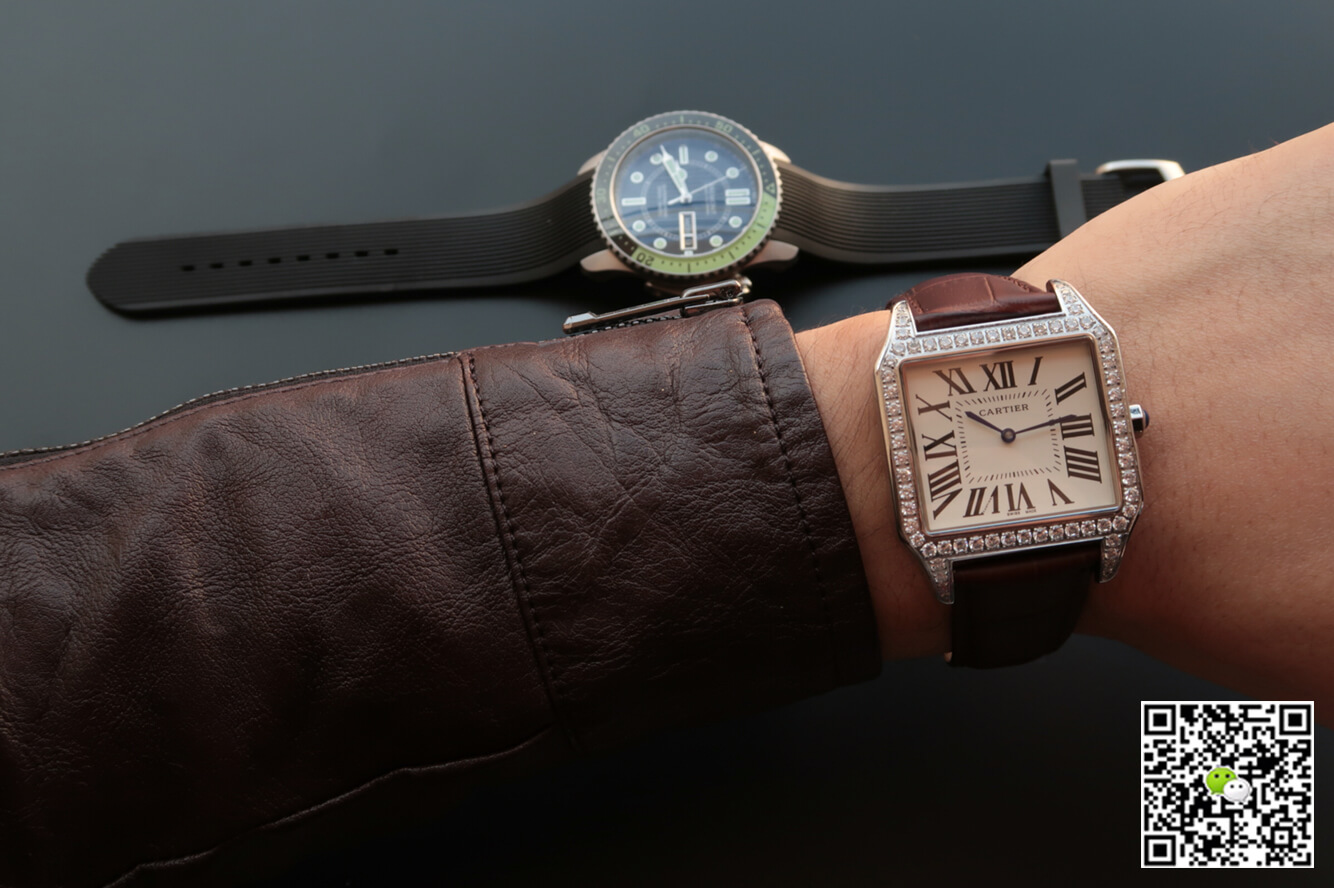 Ca*t1er Watch Rep Santos WH100651