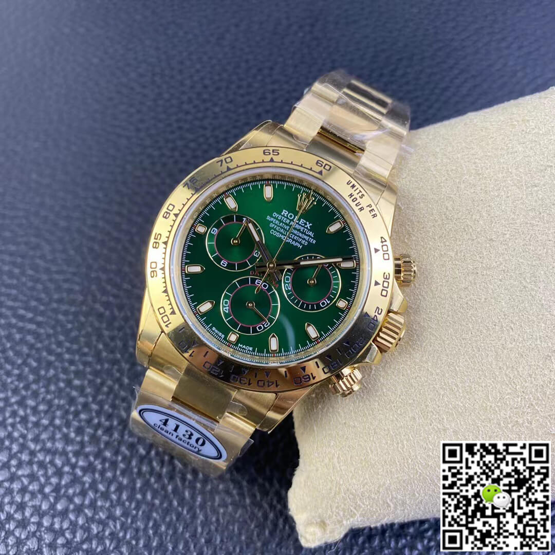 Replica R01ex Cosmograph Daytona M116508-0013 1:1 Best Edition Clean Factory Green Dial