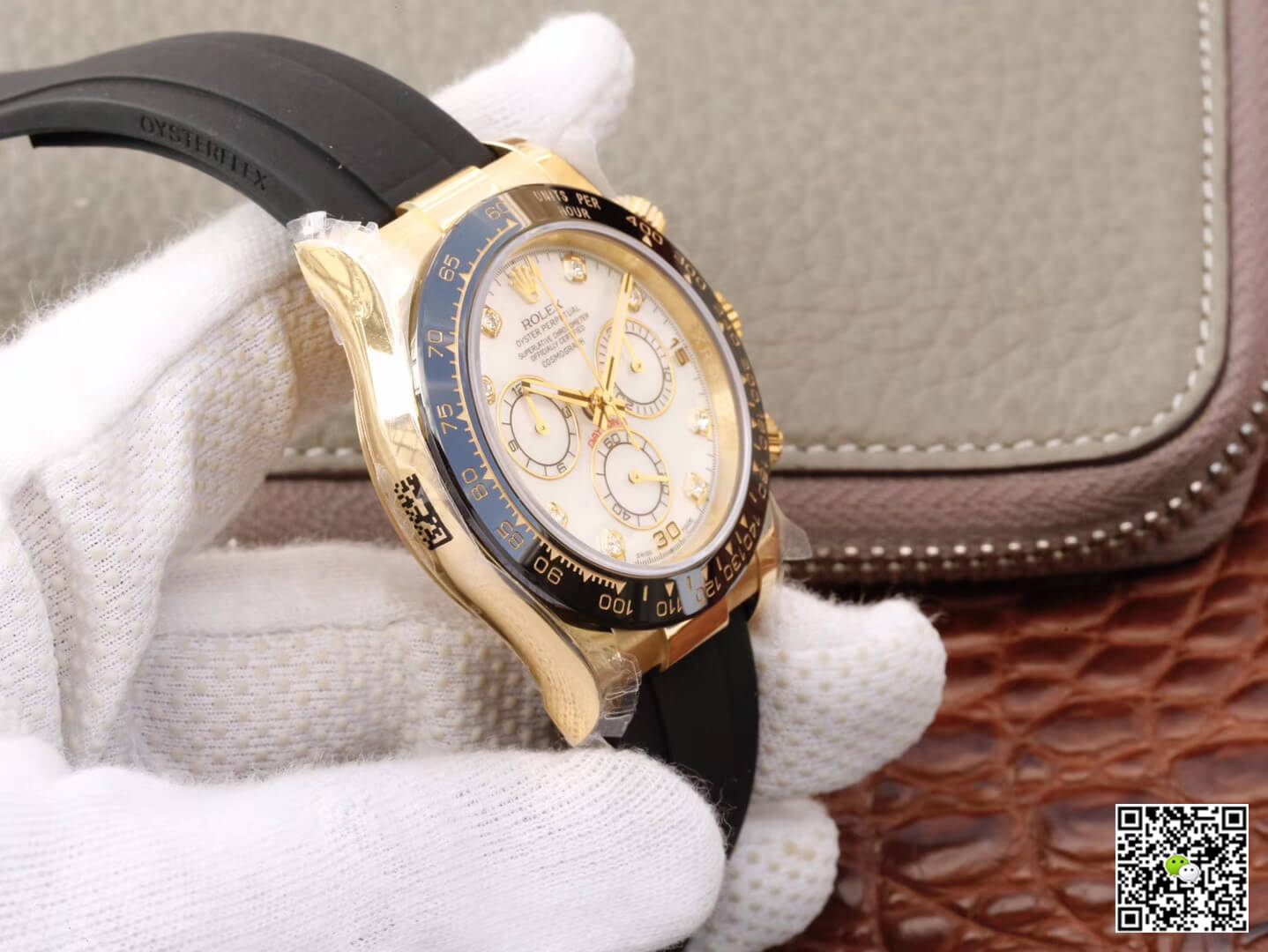 Replica R01ex Daytona Cosmograph M116518ln-0037 1:1 Best Edition JH Factory V6 Yellow Gold Case