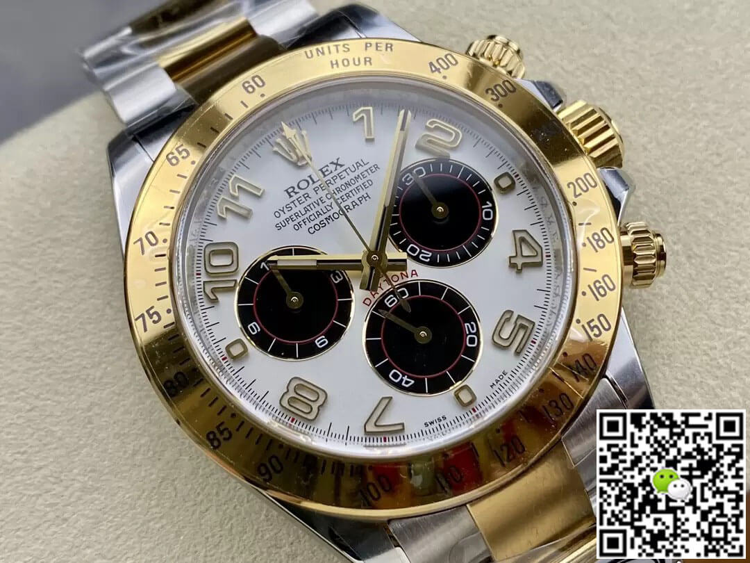 Replica R01ex Cosmograph Daytona M116523 1:1 Best Edition Clean Factory Yellow Gold