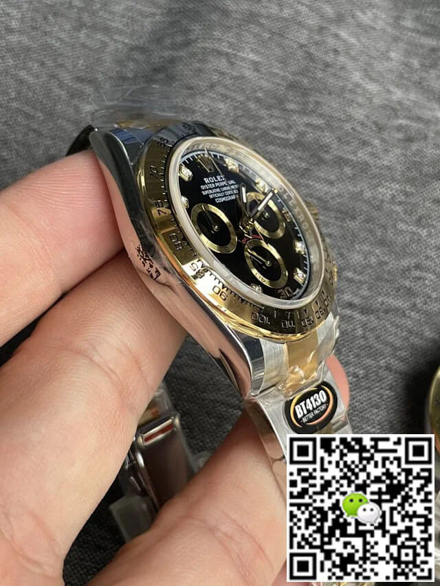 Replica R01ex Daytona M116503-0011 1:1 Best Edition BT Factory Black Dial