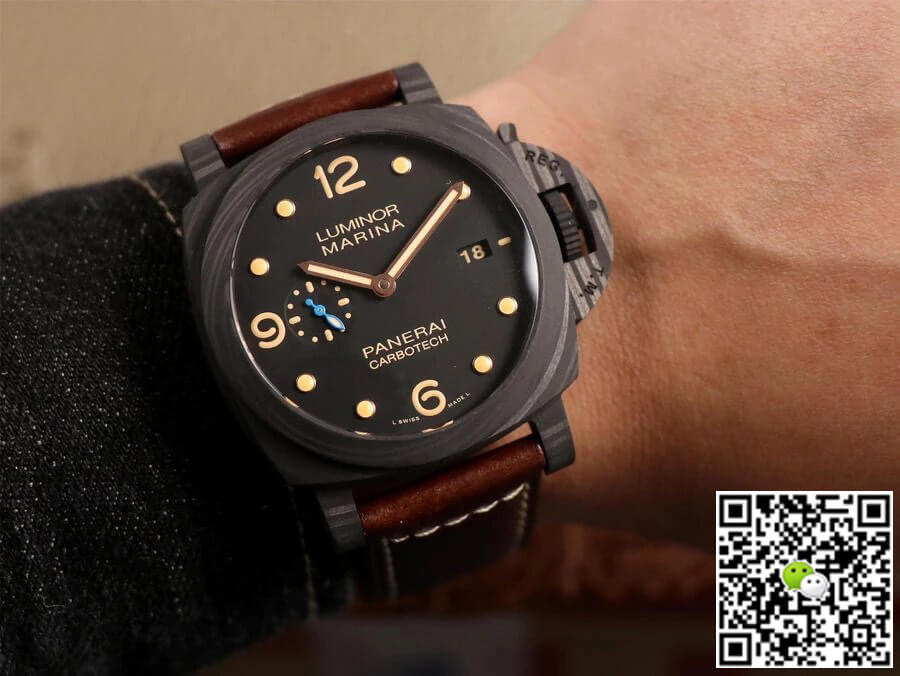 Pa*e*a1 Replica Luminor 1950 PAM00661 1:1 Best Edition VS Factory Black Dial