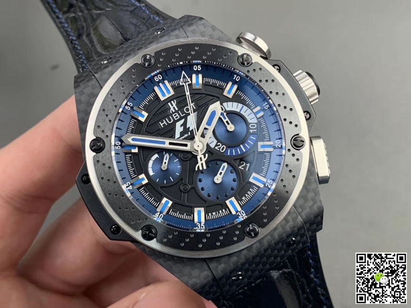 Hublot Replica King Power 703.QM.1129.HR.FIL11 1:1 Best Edition V6 Factory Black Dial Swiss Movement