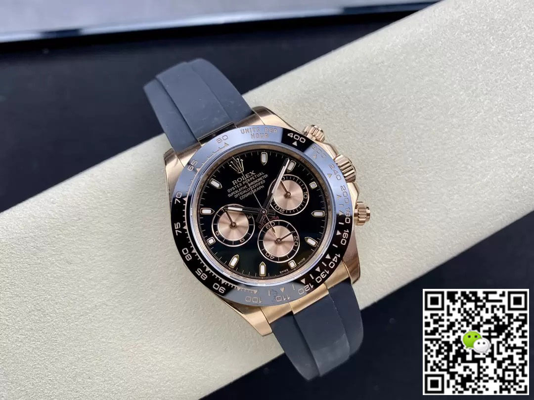 Replica R01ex Cosmograph Daytona M116515LN-0017 1:1 Best Edition Clean Factory Black Dial