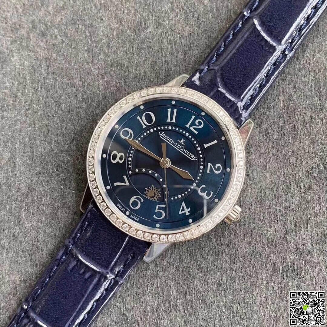 Replica Jaeger LeCoultre Rendez Vous 3448480 1:1 Best Edition ZF Factory Blue Dial