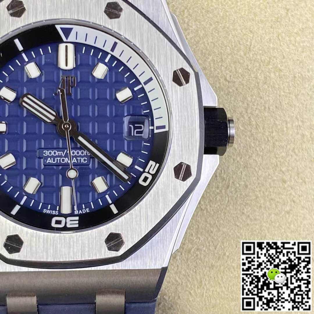Replica Audemars P1g*et Royal Oak Offshore 15720ST.OO.A027CA.01 1:1 Best Edition ZF Factory Blue Dial
