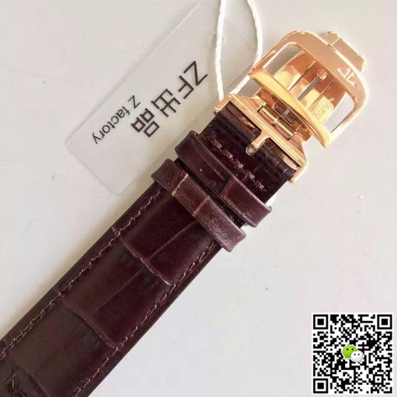 Replica Jaeger-LeCoultre Master Ultra Thin Q1372520 ZF Factory Mechanical Watches 1:1 Best Edition Swiss ETA938 18K rose gold