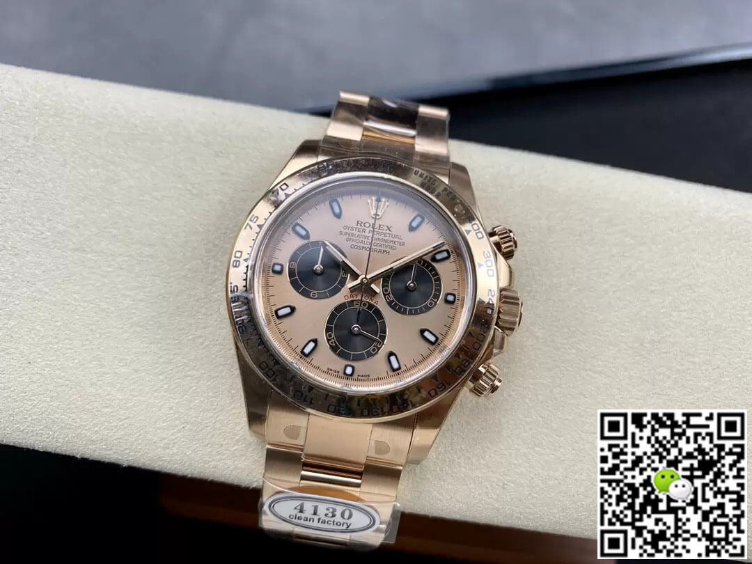 Replica R01ex Cosmograph Daytona M116505-0009 1:1 Best Edition Clean Factory Rose Gold