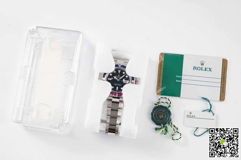 Replica R01ex GMT Master II 116759 SAru-78209 1:1 Best Edition ROF Factory Black Dial Swiss ETA2836